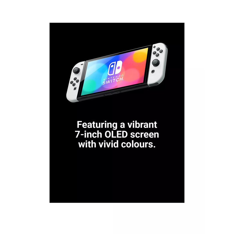 Nintendo Switch OLED Console - White