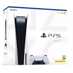 PlayStation 5 Gaming Console – PS5 White – Full Edition With Disc Drive