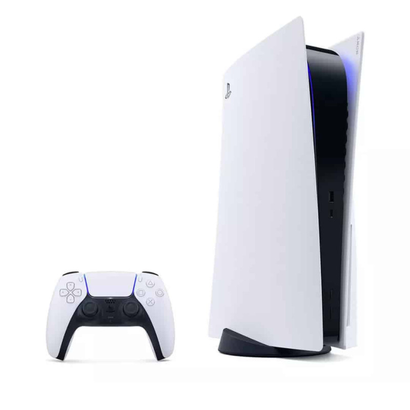 PlayStation 5 Gaming Console – PS5 White – Full Edition With Disc Drive