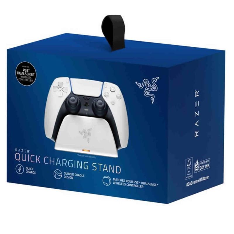 Razer Universal Quick Charging Stand for PlayStation 5 – White