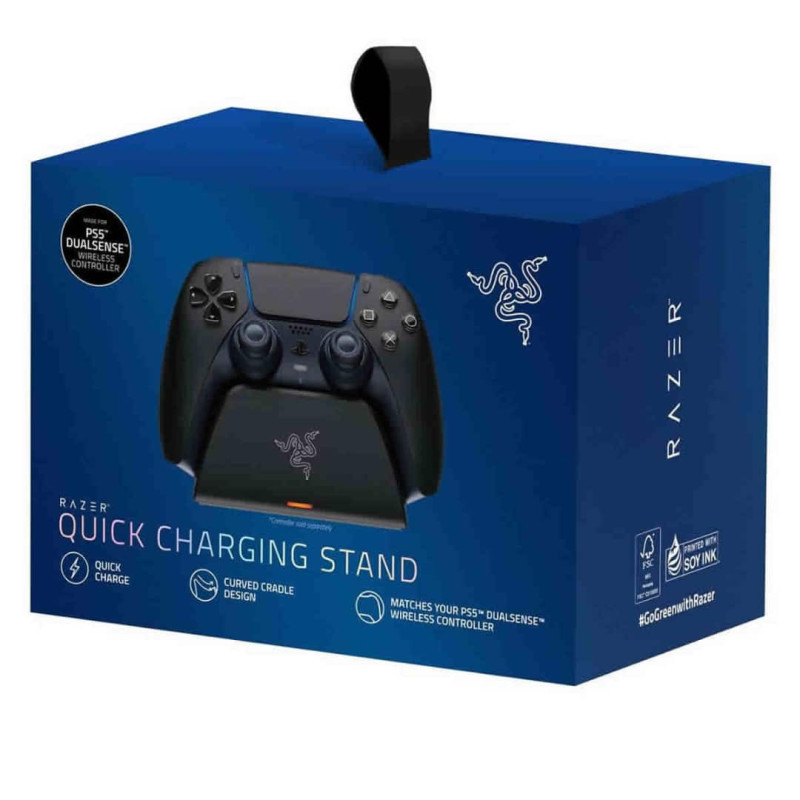 Razer Universal Quick Charging Stand for PlayStation 5 – Midnight Black